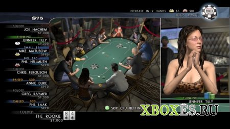 Игра для истинных ценителей азарта - покер на Xbox 360