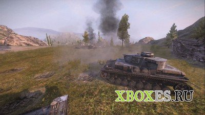 Легендарная World of Tanks пришла на Xbox 360