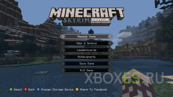 Minecraft получит DLC Skyrim Mash-Up