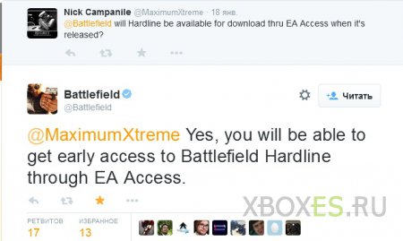 Battlefield: Hardline   EA Access