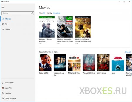 Groove  Movies & TV -   Microsoft