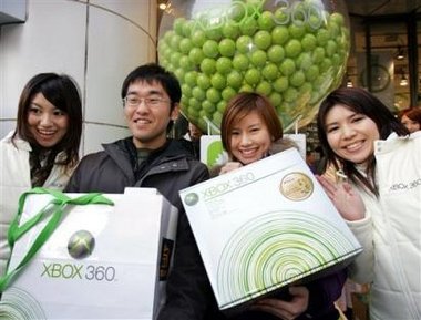 Спад продаж Xbox 360 в Японии