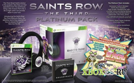 THQ готовит Saints Row: The Third Platinum Pack