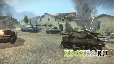 Легендарная World of Tanks пришла на Xbox 360