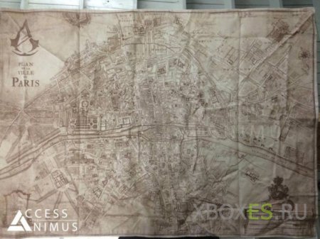 Карта Assassin's Creed Unity поражает воображение