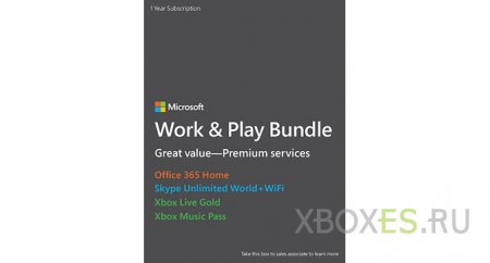 Microsoft предлагает новый пакет Work & Play Bundle