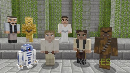 Minecraft споет дуэтом с персонажами Star Wars