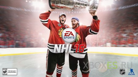 Обложку NHL 16 украсят сразу два спортсмена